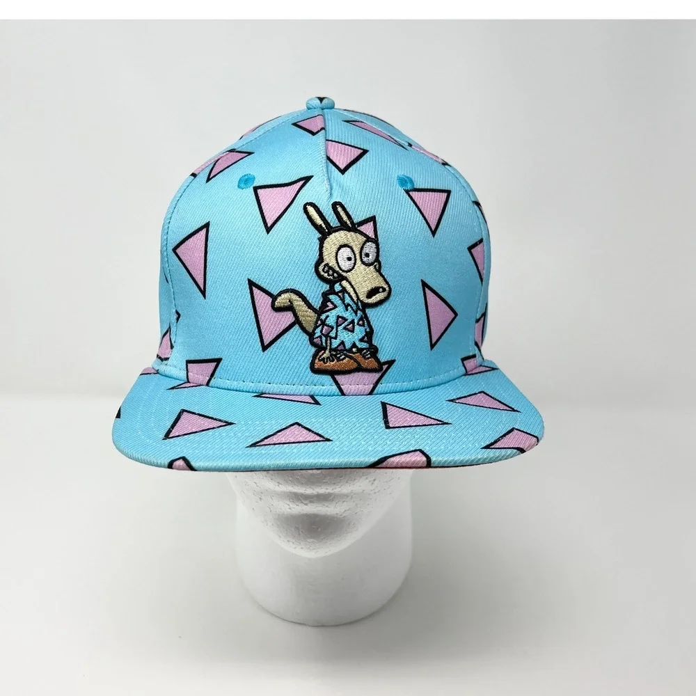 Nickelodeon Rockos Modern Life SnapBack Hat 90s Cartoon TV Show - Picture 1 of 7